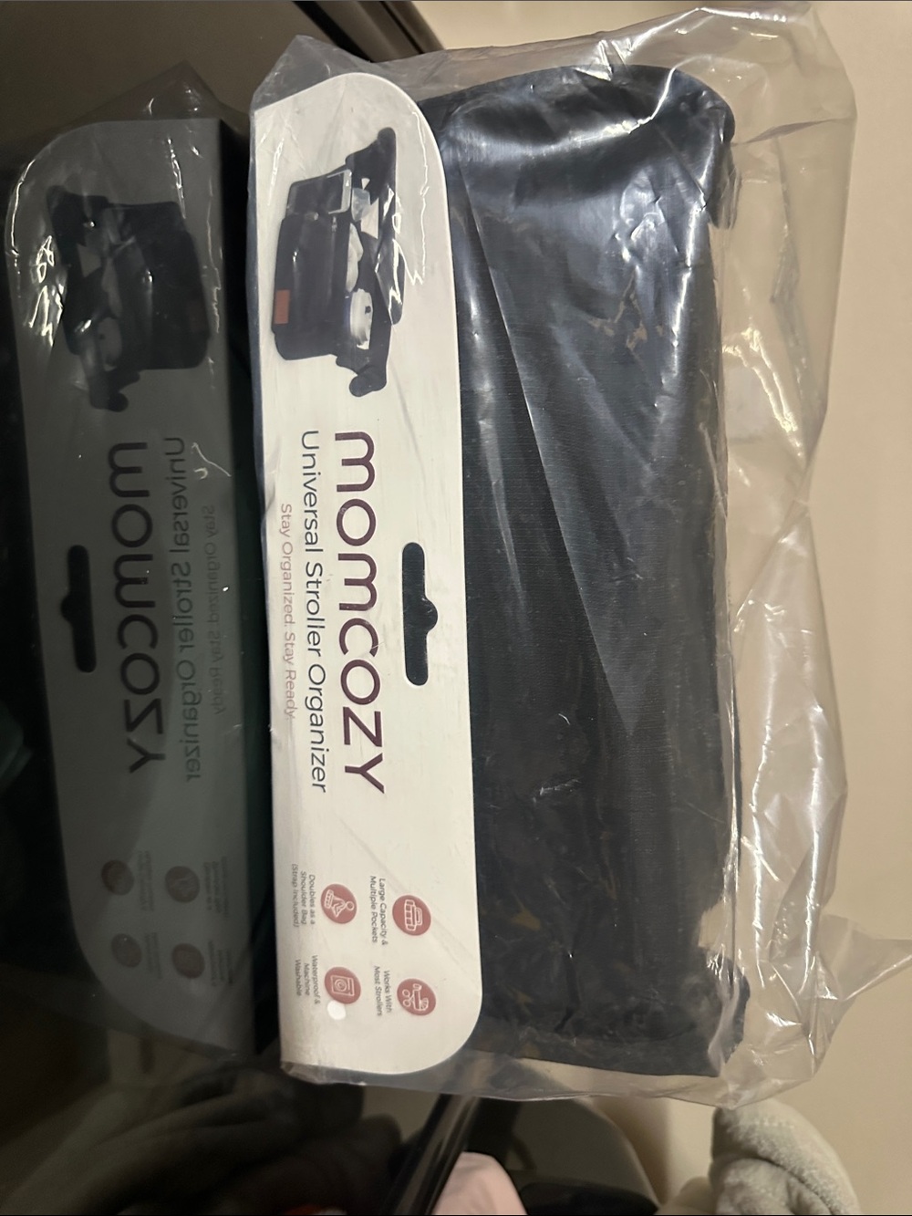Momcozy Universal Stroller Organizer - Black